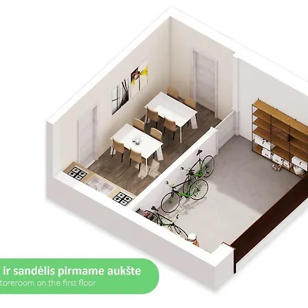 Appartement Primavera Palanga